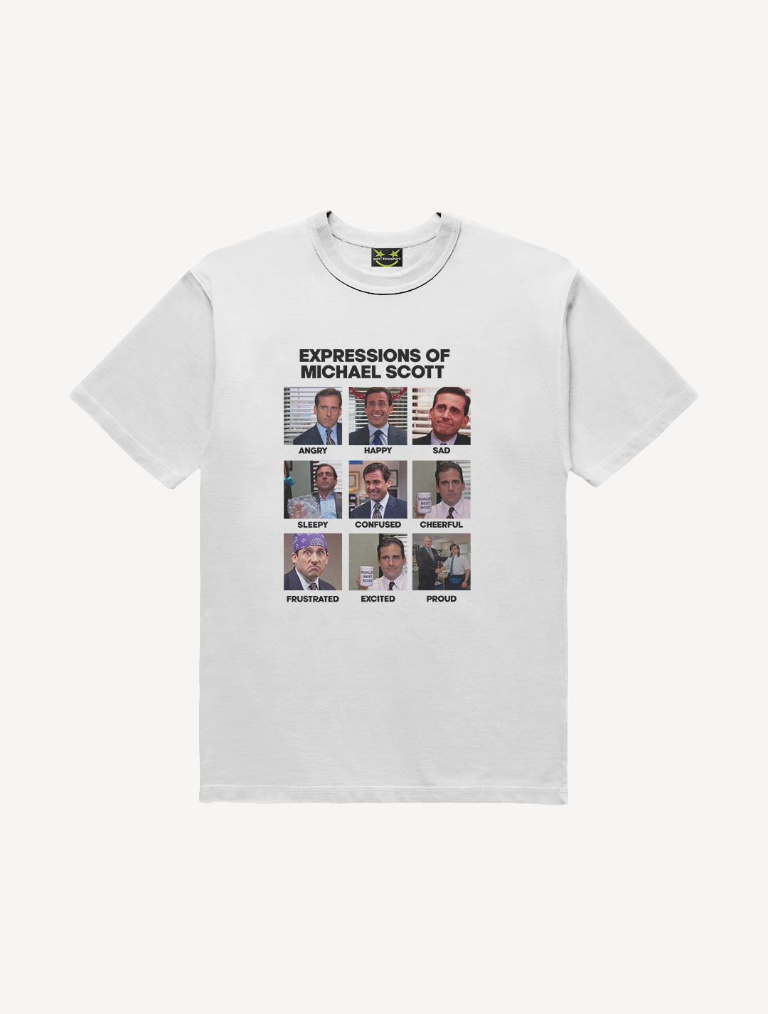 CAMISETA EXPRESSION OF MICHAEL SCOTT
