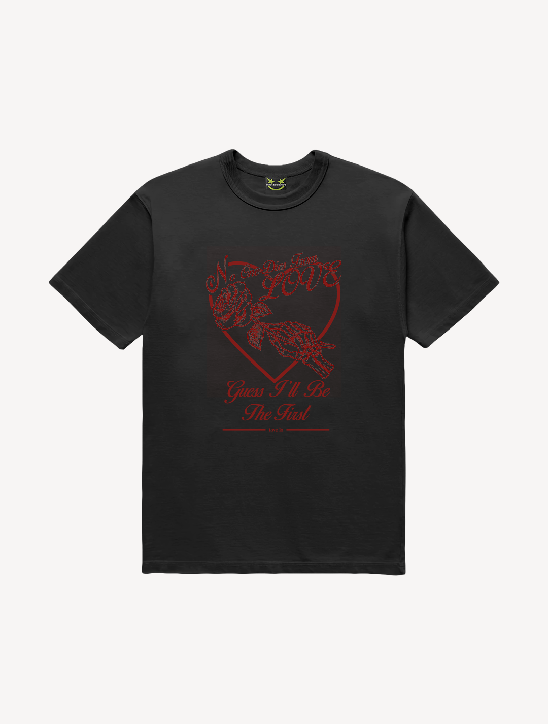 CAMISETA NO ONE DIE FROM LOVE