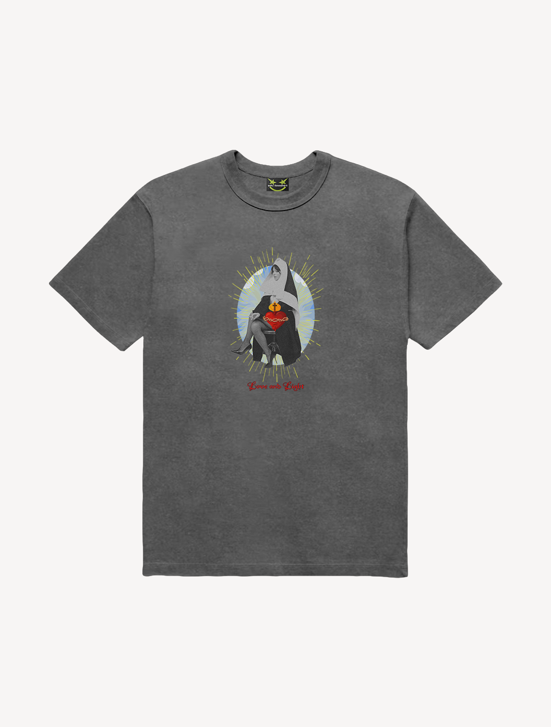 CAMISETA ESTONADA LOVE AND LIGHT