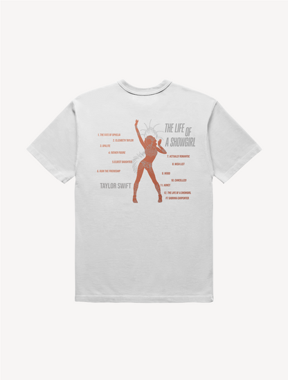 CAMISETA SHOWGIRL TRACKLIST
