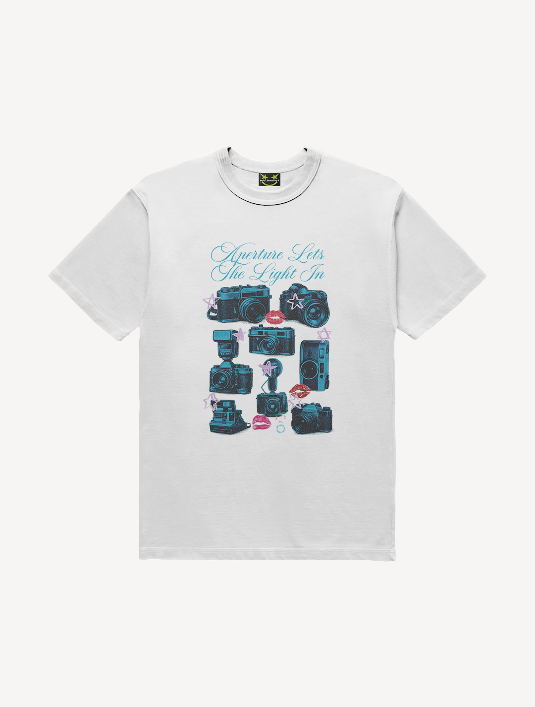 CAMISETA APERTURE LET THE LIGHT IN