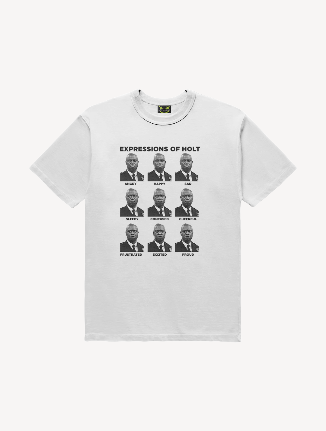 CAMISETA EXPRESSÕES HOLT
