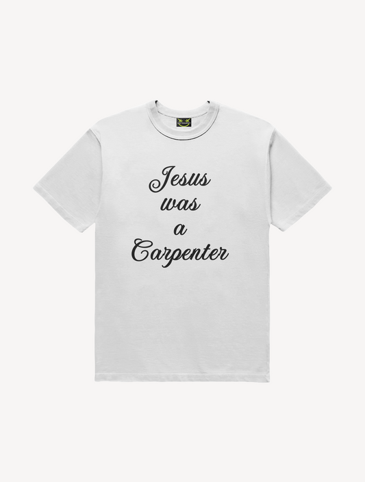 CAMISETA JESUS WAS A CARPENTER