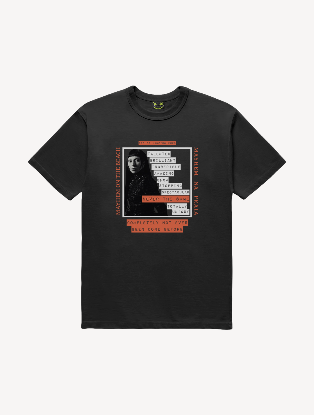 CAMISETA TALENTED BRILLANT LIVE IN RIO