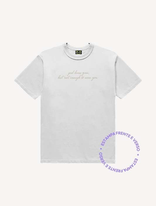 CAMISETA GOD LOVES YOU