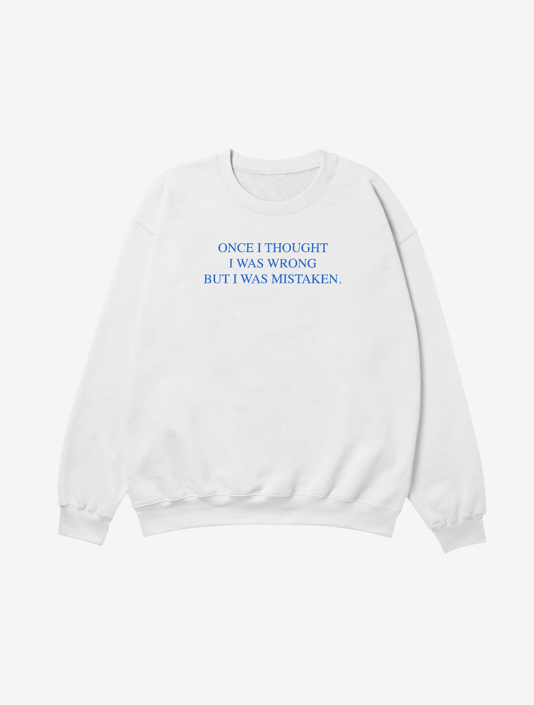 BLUSÃO I WAS MISTAKEN