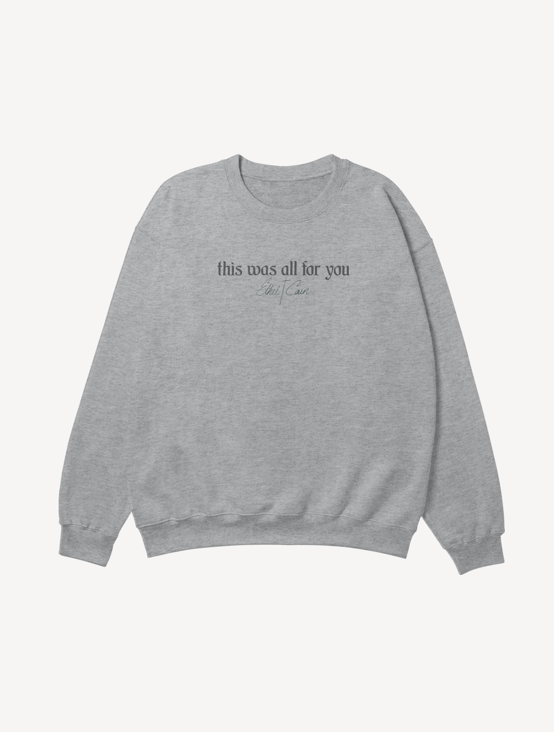 BLUSÃO THIS WAS ALL FOR YOU